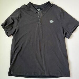 Harley-DavidsonMen's Black Polo Shirt